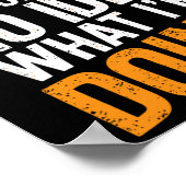 Ik heb absoluut geen idee wat ik doe gym plezier poster (Hoek)