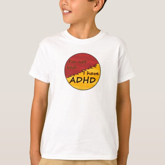 Ik heb ADHD design 1 T-shirt (Voorkant)