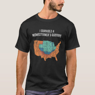 Ik heb afscheid genomen van een Midwesterner T-shirt