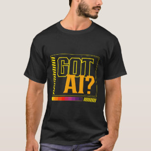 Ik heb AI Official Intelligence Prompt Machine Lea T-shirt