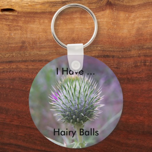 Ik heb airy Balls Sleutelhanger (Voorkant)