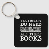 Ik heb al die boeken echt nodig sleutelhanger (Voorkant)