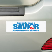 Ik heb al een redder bumpersticker (Op auto)
