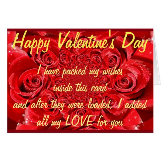 Ik heb al mijn liefde voor je Happy Valentijn toeg (Voorkant Horizontaal)