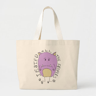 Ik heb alle volken bezocht grote tote bag