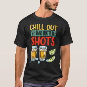 Ik heb allebei mijn Humor voor het vaccineren van T-shirt