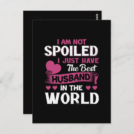 Ik heb alleen de beste man ter wereld briefkaart (Voorkant / Achterkant)