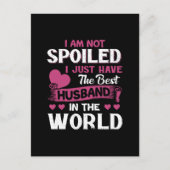 Ik heb alleen de beste man ter wereld briefkaart (Voorkant)