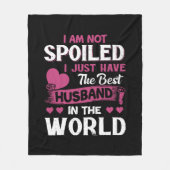 Ik heb alleen de beste man ter wereld fleece deken (Voorkant)