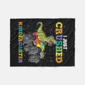 Ik heb alleen de Kindergarten Dinosaur Trex Monste Fleece Deken (Voorkant (Horizontaal))