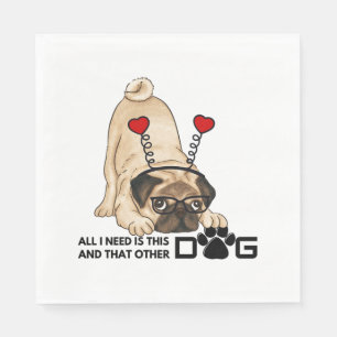 Ik heb alleen deze hond en die andere hond 20 nodi servet