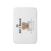 Ik heb alleen deze hond en die andere hond 42 nodi badmat (Voorkant Verticaal)