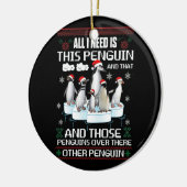 Ik heb alleen deze pinguïn en die andere pinguïn n keramisch ornament (Links)