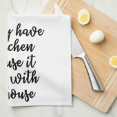 Ik heb alleen een keukenhanddoek (Quarter Fold)