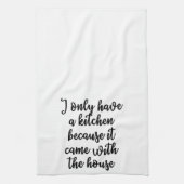 Ik heb alleen een keukenhanddoek (Verticaal)