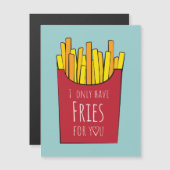 Ik heb alleen frietjes voor je. (Voorkant / Achterkant)