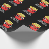 Ik heb alleen frietjes voor je grappig eten pun do cadeaupapier (Hoek)