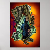 Ik heb alleen geld nodig | AI Art Poster (Voorkant)