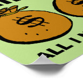 Ik heb alleen geld nodig voor Poster (Hoek)