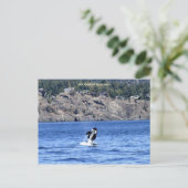 Ik heb alleen Hallo gezegd. Briefkaart (Staand voorkant)