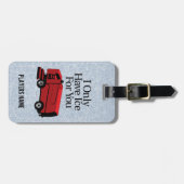 Ik heb alleen ijs voor jou (Hockey) Bagagelabel (Voorkant horizontaal)