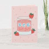 Ik heb alleen ijs voor jou kaart (Voorkant)