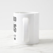 Ik heb alleen Jezus en koffie nodig Grote Koffiekop (Achterkant)