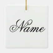 Ik heb alleen koffie en nagellak nodig. keramisch ornament (Achterkant)