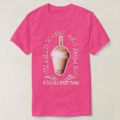 Ik heb alleen liefde en Boba Tea nodig T-shirt (Design voorkant)
