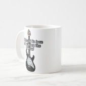 Ik heb alleen liefde nodig en gitaar spelen. koffiemok (Voorkant links)