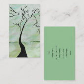 Ik heb alleen maar Abstract landschap gecultiveerd Visitekaartje (Voorkant / Achterkant)