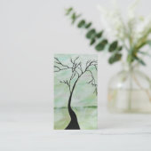 Ik heb alleen maar Abstract landschap gecultiveerd Visitekaartje (Staand voorkant)