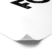 Ik heb alleen maar ijs voor jou, grappige Oogspun Poster (Hoek)