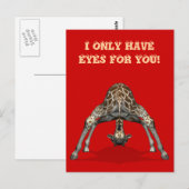 Ik heb alleen maar ogen voor jou briefkaart (Voorkant / Achterkant)