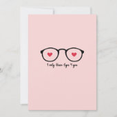 Ik heb alleen maar ogen voor jou feestdagenkaart (Voorkant)