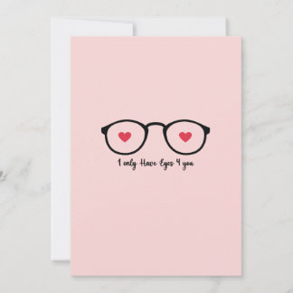 Ik heb alleen maar ogen voor jou feestdagenkaart