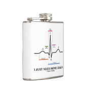 Ik heb alleen maar wat hoofdrolspelers van ECG EKG Heupfles (Rechts)