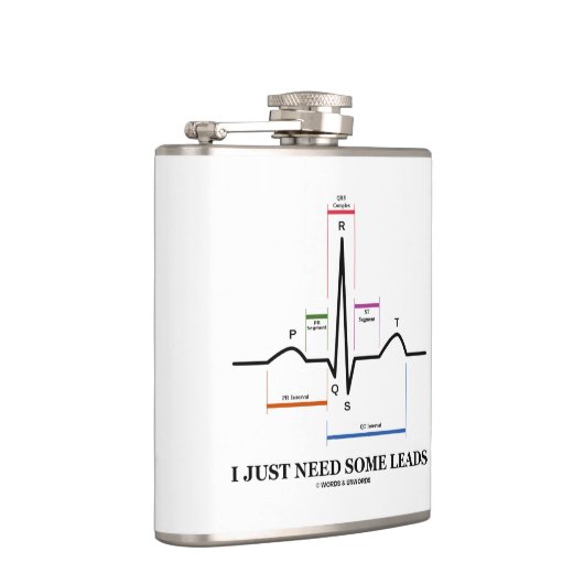 Ik heb alleen maar wat hoofdrolspelers van ECG EKG Heupfles (Rechts)