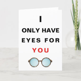 IK HEB ALLEEN OGEN VOOR JE   WENSKAART FEESTDAGEN KAART