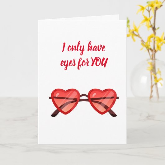 IK HEB ALLEEN OGEN "VOOR JULLIE" JUBILEUM KAART (Gele Bloem)