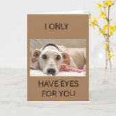 IK HEB ALLEEN "OGEN VOOR JULLIE" KAART (Gele Bloem)