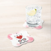 Ik heb alleen oog voor je Valentijnsdag Kartonnen Onderzetters (Insitu)