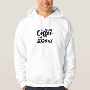 IK HEB ALLEMAAL KOFFIE EN SUDOKU T-Shirt NODIG