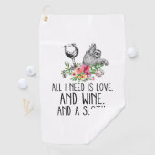 IK HEB ALLEMAAL VERHOOGD, WIJN EN EEN SLOT NODIG GOLFHANDDOEK (Insitu)