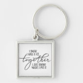 Ik heb alles bij elkaar. sleutelhanger (Voorkant)