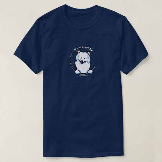 Ik heb alles over mij verteld t-shirt (Design voorkant)