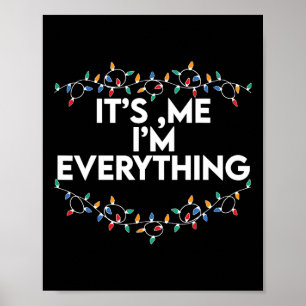 Ik heb alles wat ik wil voor de kerst in mij poster