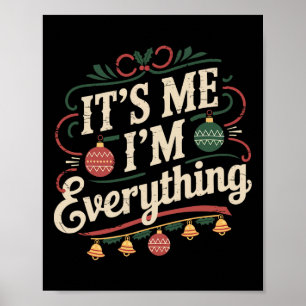 Ik heb alles wat ik wil voor de kerst in mij poster