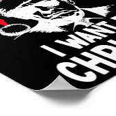 Ik heb alles wat ik wil voor kerst 2024 poster (Hoek)