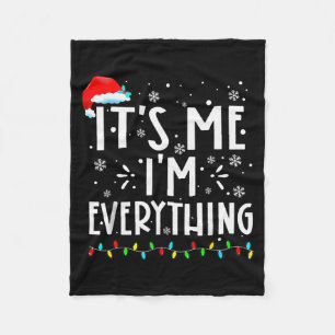 Ik heb alles wat ik wil voor Kerstmis Het is mij I Fleece Deken